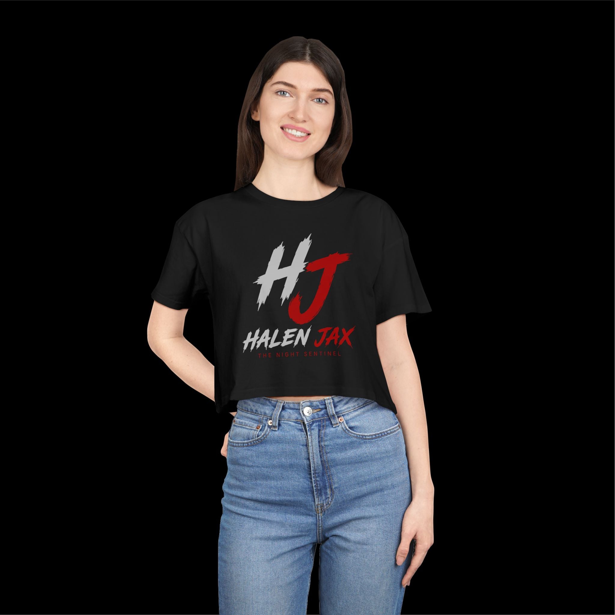 HJ Halen Jax Logo Women's Crop Top